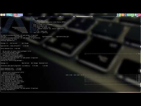 ArcoLinux : 3388 Hyprland - you can now switch between Hyprland apps