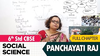 Panchayati raj full lesson | Social studies | Class 6 | CBSE Syllabus