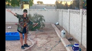 my neighbor billy is angry about the christmas lights