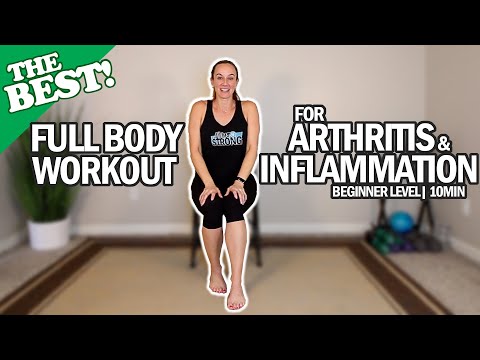 THE BEST Full Body Workout For Arthritis Or Inflammation | All Seated | Beginner Level | 10Min