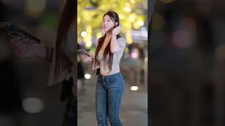 Download lagu China Street fashion girl #shorts #walking #tiktok mp3