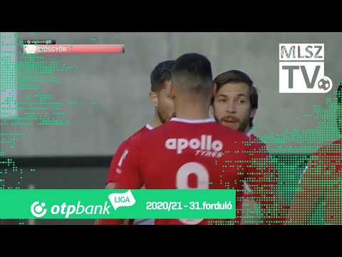 Grozav Gheorghe-Teodor gólja a Kisvárda Master Good – DVTK mérkőzésen