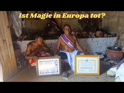 Als deutscher Magier in Westafrika Teil 1. Interview mit einem Voodoopriester!