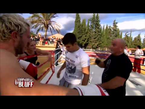 Boxe elky le roi du poker contre veldhuis énorme !!!