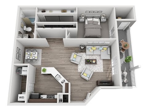 1Bed1Bath Virtual Tour