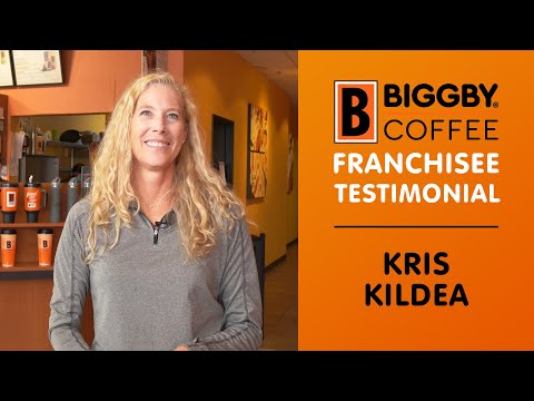 , title : 'BIGGBY COFFEE Franchisee Testimonial - Kris Kildea'