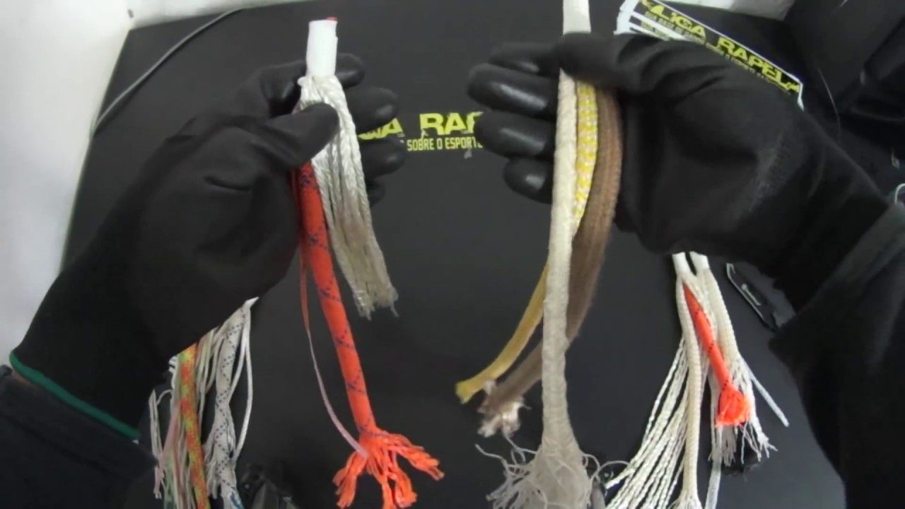 Cordas de Rapel, o que são e como cuidar / Rappel ropes , what they are and how to take care