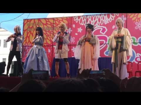 [Gwiyomi] SARA, K, Xiao Xiao Bai, XiaoRou SeeU at Spring days 27/02/2016