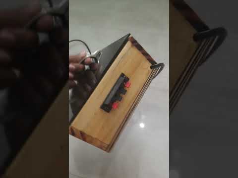 Stereo dac or pre amplifier in Diy wooden cabinet... 😍