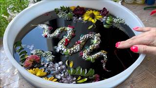 RESIN ART Idea you’ve never seen before! 💫 Epoxy with flowers 😍 DIY