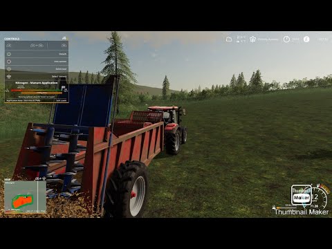 Precision farming comparing slurry to manure Pemberton dairy farm