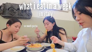 WHAT I EAT IN A WEEK IN ITALY!! (lots and lots of pasta)
