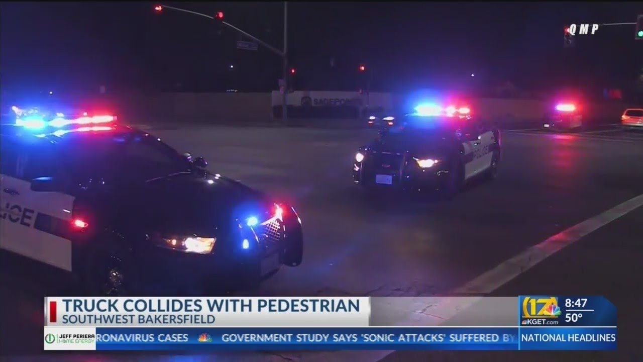 Man hospitalized after being struck by vehicle in Southwest Bakersfield