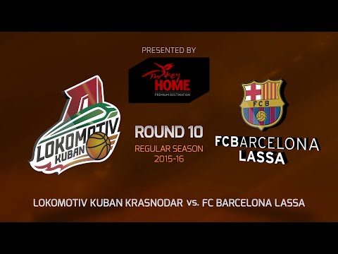 Highlights: RS Round 10, Lokomotiv Kuban Krasnodar 78-74 FC Barcelona Regal