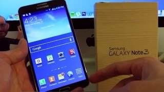 How To Unlock Samsung Galaxy Note 3 - step by step tutorial.