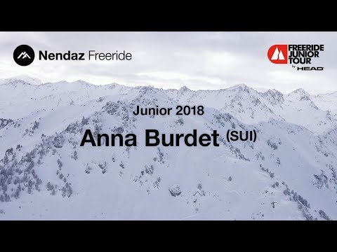 Nendaz Freeride Junior 2018 // Anna Burdet - 1st Ski Women U14