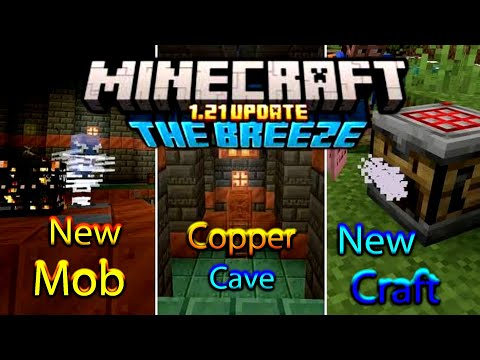 Unleash Chaos with 1.21 Update | New Mob and Copper Cave | #ViralVideo #Trending