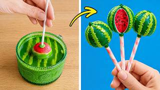 Cores vibrantes em doces que parecem obras de arte!
