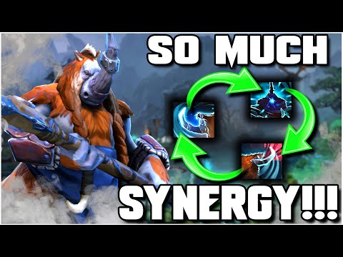 GRUBBY is BLOWN AWAY by MAGNUS' KIT! - A to Z - Dota 2