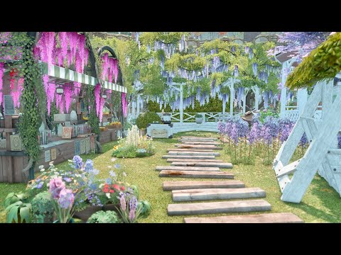 【L, Garden】FFXIV Housing 23.07 |Florist's Garden 花の庭
