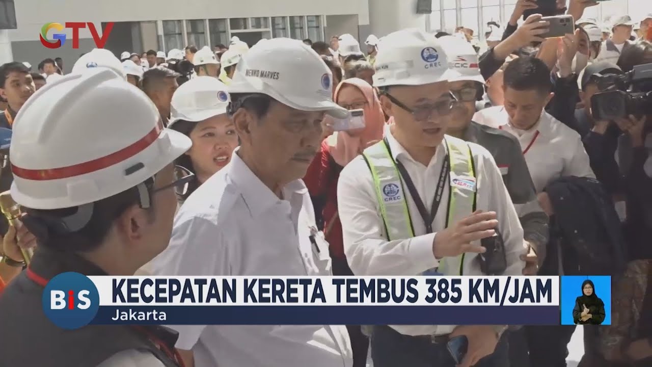 Uji Coba Kereta Jakarta-Bandung Tembus 385 Km/Jam - BIS 23/06