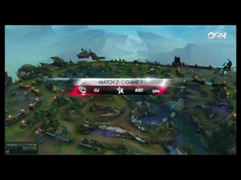 CJ vs. ESC lol esports | LCK Summer Week 1 Day 1: CJ ENTUS vs. ESC Ever (OGN)