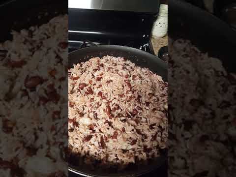 Como hacer Gallo pinto Nicaraguense, How to make gallo pinto Nicaraguense