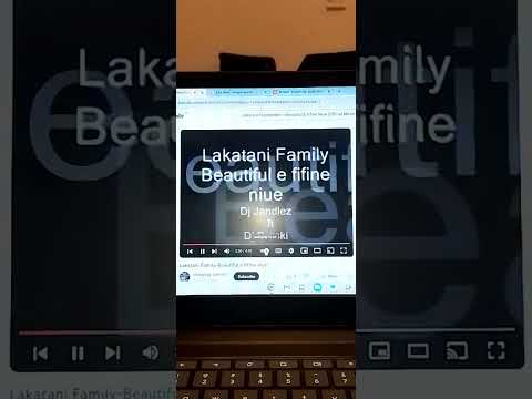 Lakatani Family - Beautiful E Fifine Niue (Official Music Video)