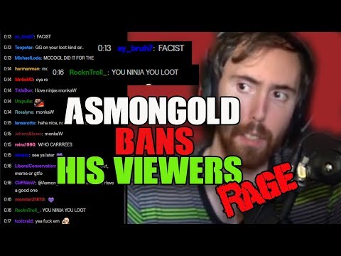 ASMONGOLD BANS HIS VIEWERS || Ninja Looting drama || Classic WoW