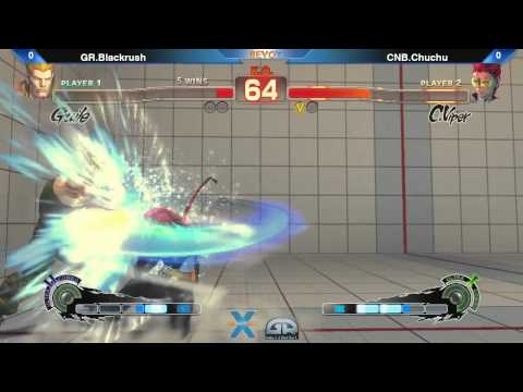 REVOX - GR.Blackrush (Guile) VS CNB.Chuchu (Viper) - SSF4 AE - Road To EVO
