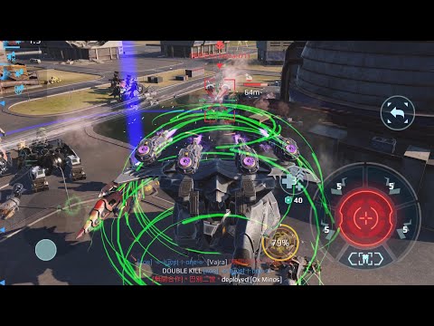 Revenant, Behemoth, and Seraph explore enemy turf in Powerplant — War Robots