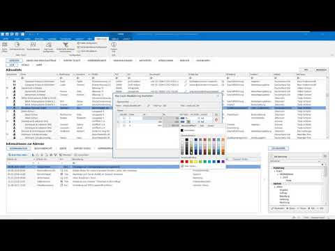 Datenvisualisierung in MAP+PLUS (Umsatz / Betreuer als Layer)