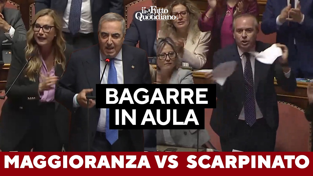 Scontro al Senato su Scarpinato, M5s mostra foto di Colosimo con Ciavardini: "Vergogna"