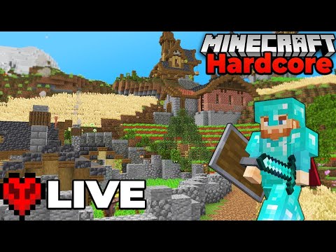 Minecraft 1.18 Hardcore Survival! Diamond Mining! REPLAY