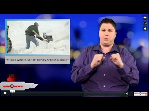 Sign1News 12.27.18 - News for the deaf community powered by CNN in American Sign Language (ASL).