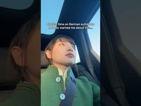 First time on German autobahn