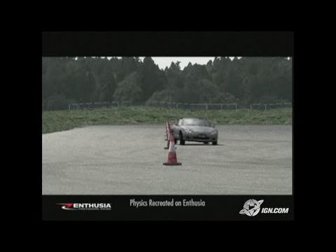 Enthusia Professional Racing PlayStation 2 Gameplay - Real