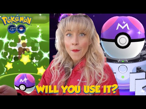 I'VE GOT THE MASTER BALL!! Should I USE IT?? Pokémon GO Rising Shadows Event