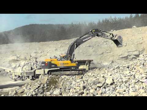 Volvo EC460CL In The Quarry