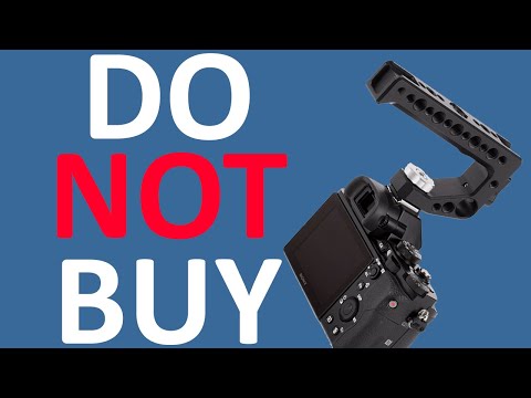 Before you buy a hot or cold shoe top handle for your DSLR or mirorless camera, please watch
