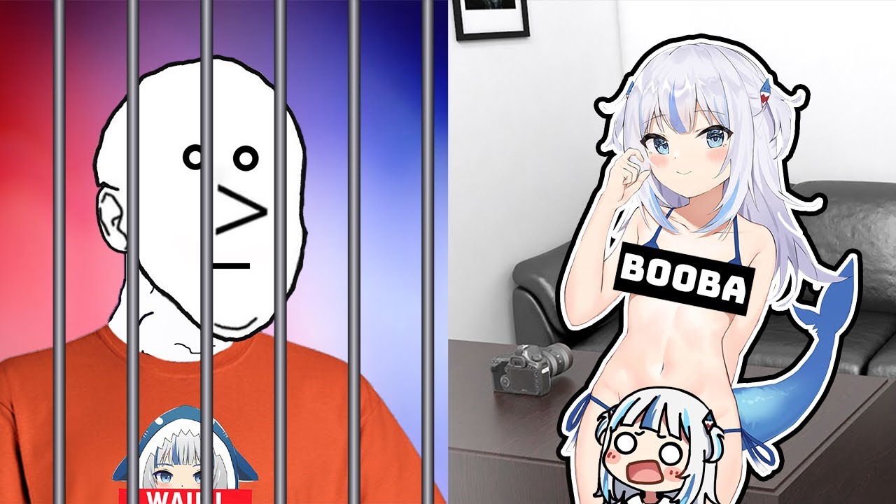 But Officer, She’s 9000 years old… 👮‍♂️🚨 (Gawr Gura)