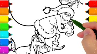 The Grinch Coloring Page