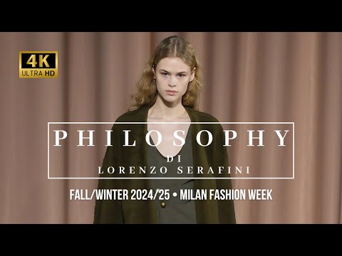 PHILOSOPHY DI LORENZO SERAFINI F/W 2024/25 : Hitchcockian Tribute in Milan
