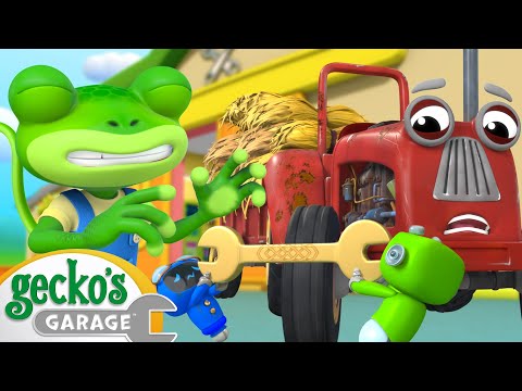 Best Moments 🦎🔨 | Gecko's Garage Season Two | Trucks For Children | Cartoons For Kids