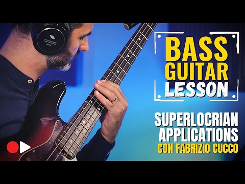 Improvvisare al BASSO: scala Superlocria su B7 alterato - con Fabrizio Cucco del SLMC