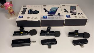 Disassembling the Wireless Lavalier Microphone K8, K9, & K35