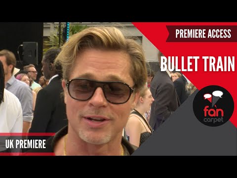 UK Premiere: Brad Pitt, Joey King, David Leitch | Bullet Train