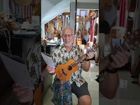 Blueberry  NEW IN STOCK Handmade GUITALELE  Acoustic Guitar - Ukulele Sized 6-String image 13