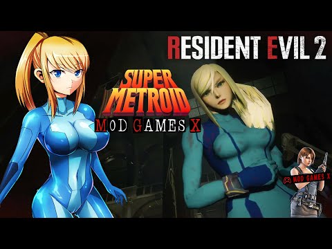 Samus Metroid - Resident Evil 2 Mods