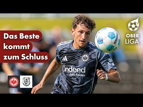 A top Hessenliga match completely shrouded in fog! | Eintracht Frankfurt – FC Eddersheim | Footba...